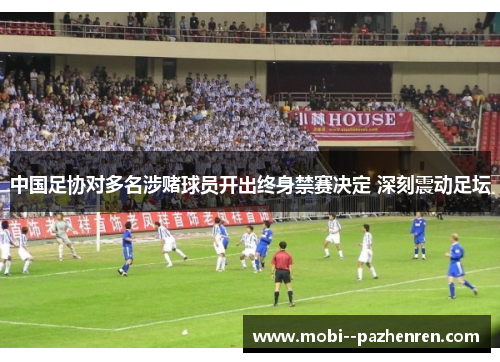 中国足协对多名涉赌球员开出终身禁赛决定 深刻震动足坛